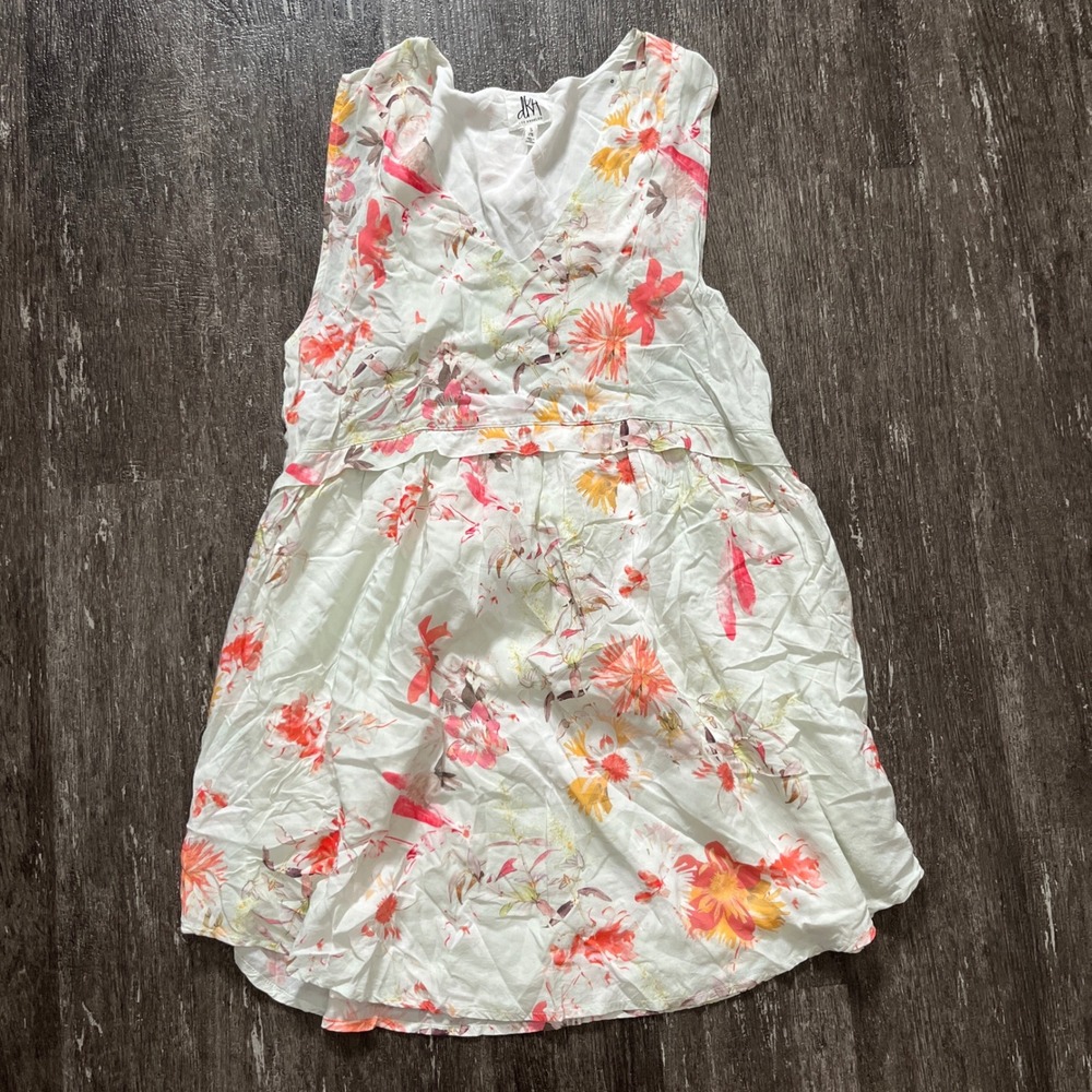 dRA Los Angeles Anthropologie Floral Print Dress Women's‎ Small Sleeveless